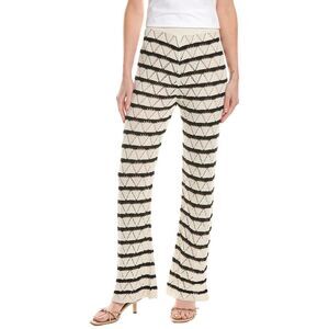 Madison Miles Womens Knit Pant, White